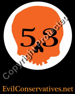 Orange Skull Circle Back