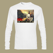 Evil Conservatives - Gildan Ultra Cotton 100% Cotton Long Sleeve T Shirt 