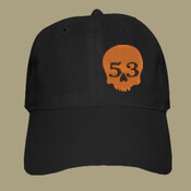 Orange 53 Skull - Flexfit Hat